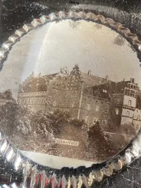 Original brevpresse med motiv af Gisselfeld gods - 1920’erne