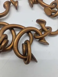 Original samling originale “Okpoho” (Manilla slave bracelets) lavet som kæde