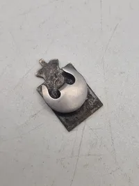 Originalt Georg Jensen kongemærke af sterlingsølv