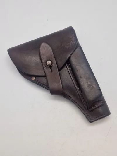 Originalt læder pistolhylster - ww2