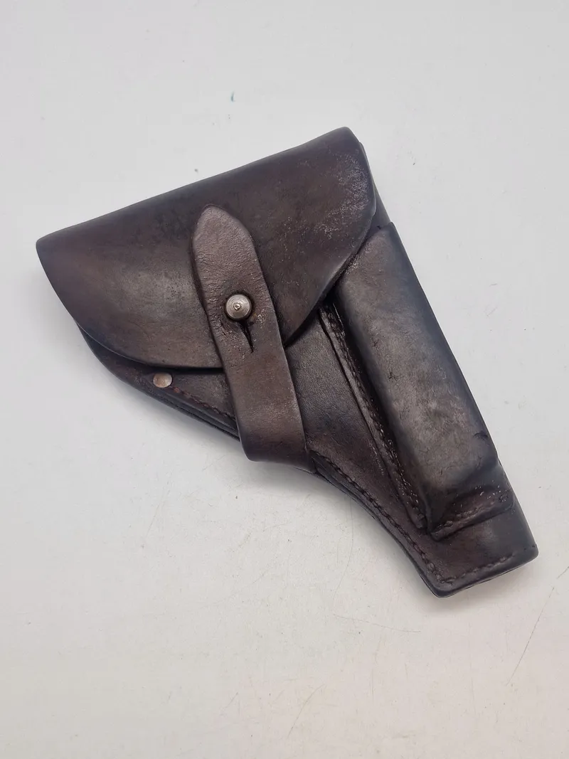Originalt læder pistolhylster - ww2