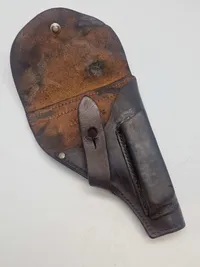 Originalt læder pistolhylster - ww2
