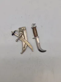 Miniature knive (2stk)