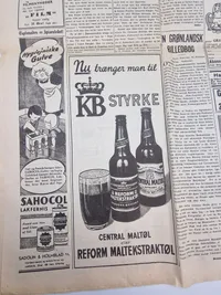 Original Dansk Avis 9 April 1940