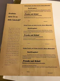 Samling originale tyske magasiner, SS Göring  mm.