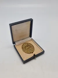 Originalt WOUND BADGE IN GOLD BY HAUPTMÜNZAMT WIEN "30" + BOX