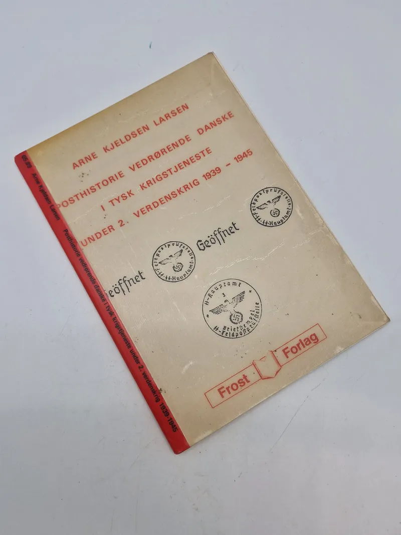 Sjældent opslagsværk omhandlende feltpost sendt fra og til danskere i tysk krigstjeneste