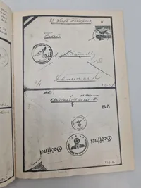 Sjældent opslagsværk omhandlende feltpost sendt fra og til danskere i tysk krigstjeneste