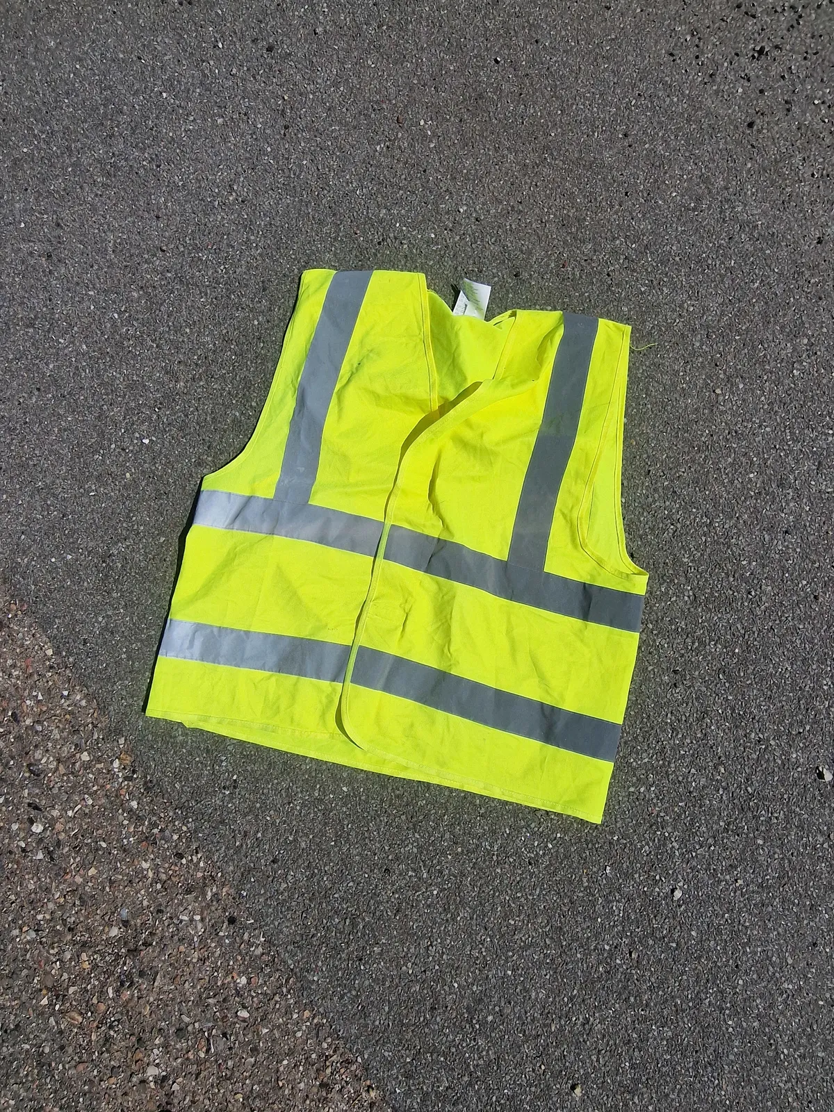 Original refleksvest brugt under filmoptagelser