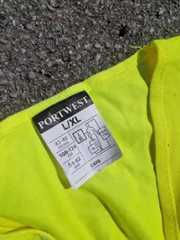 Original refleksvest brugt under filmoptagelser