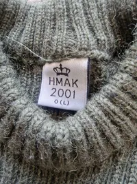 Original sweater fra det danske forsvar