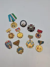 Lot originalt sovjet medaljer Mongoliet