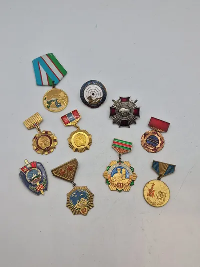 Lot originalt sovjet medaljer Mongoliet