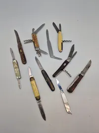 Samling lommeknive