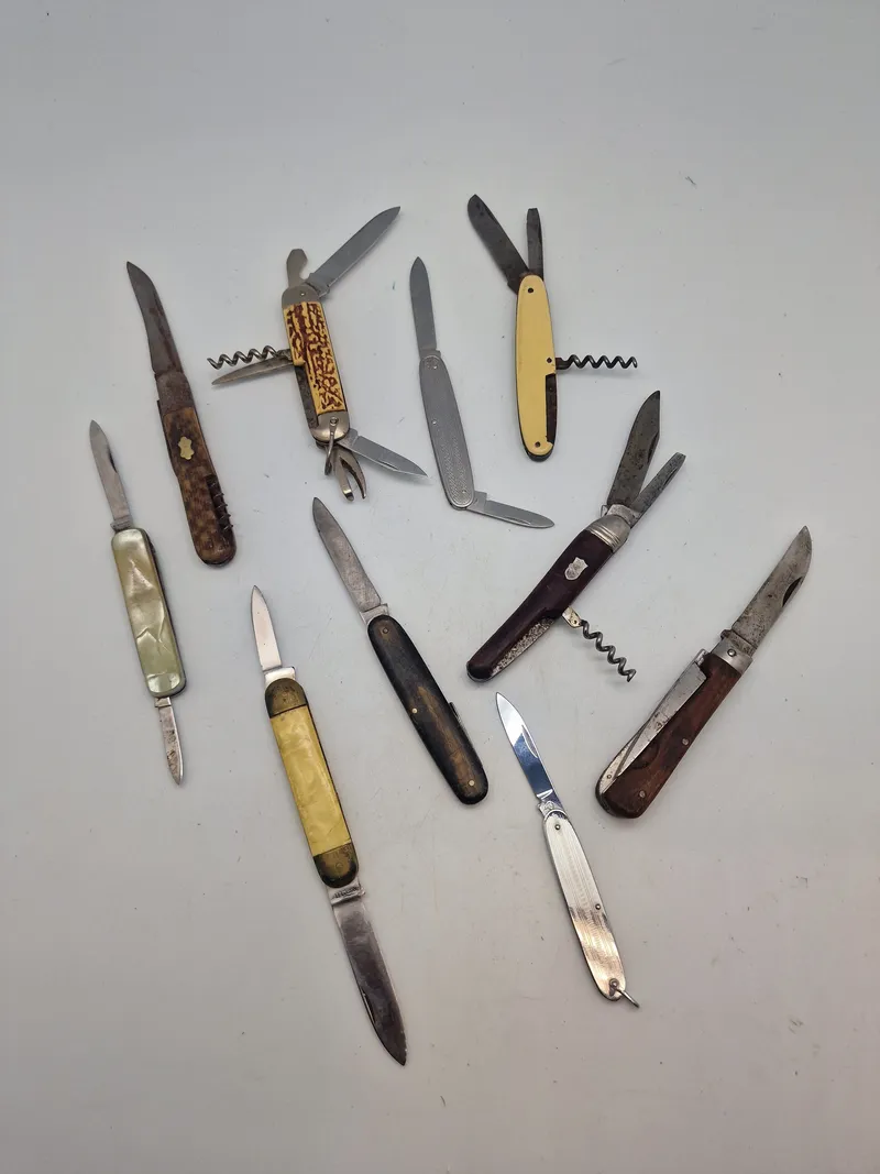 Samling lommeknive