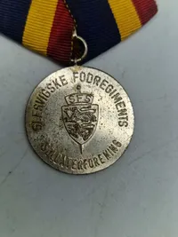Lot jubilæums medaljer - Slesvigske Fodregiment