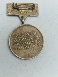Original russisk medalje"Honorary article"