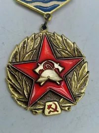 Original russisk fire service medalje