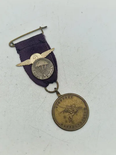 Original hollandsk airborne veteran medalje