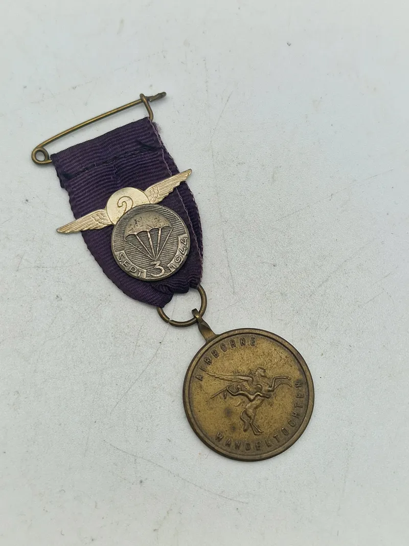 Original hollandsk airborne veteran medalje