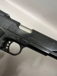 Colt metal M1911A hardbal pistol, virker