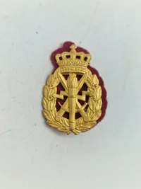 Lot danske regiments mærker
