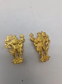 Lot danske regiments mærker
