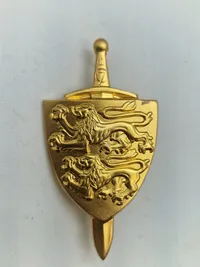 Lot danske regiments mærker