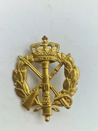 Lot danske regiments mærker