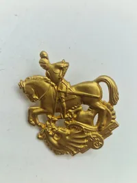 Lot danske regiments mærker