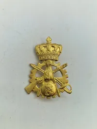 Lot danske regiments mærker