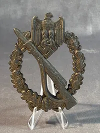 Originalt Infanterie sturmabzeichen - med sjælden fremstiller