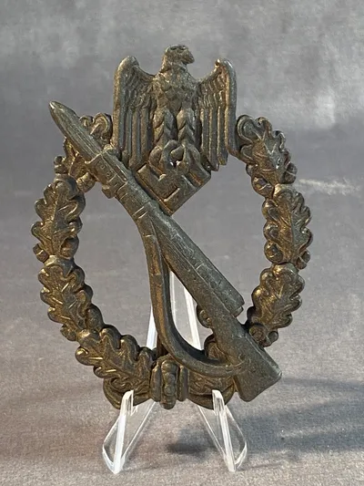 Originalt Infanterie sturmabzeichen - med sjælden fremstiller