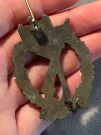 Originalt Infanterie sturmabzeichen - med sjælden fremstiller