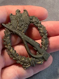 Originalt Infanterie sturmabzeichen - med sjælden fremstiller