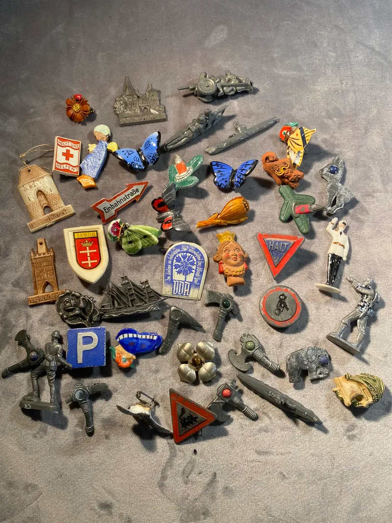 Lot originalt tysk Winterhilswerke - ww2