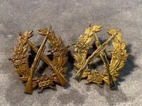 Originale svenske skydemærker - anvendt af den danske brigade i Sverige