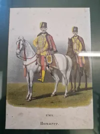 Samling Originale Danske håndkolorerede soldater stik