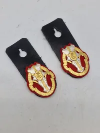 Lot diverse danske regiments mærker mm.