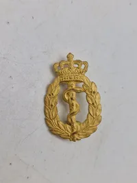 Lot diverse danske regiments mærker mm.