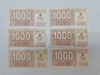 Lot pengesedler - Bosnien