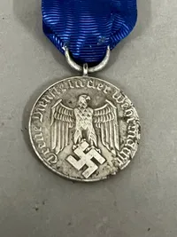 Original Tysk medalje 4 år i hæren