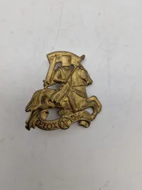 Lot danske regimentsmærker