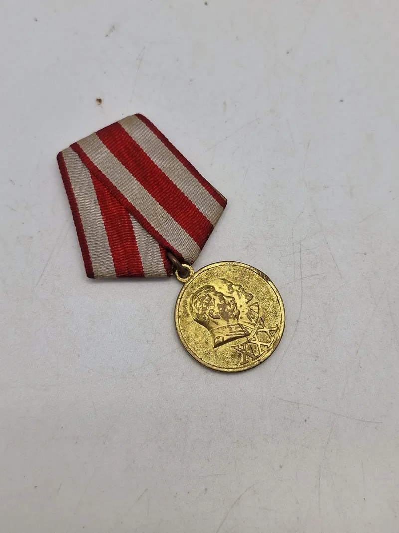 Original USSR 30 års jubilæums medalje