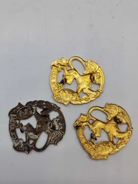 Lot danske regimentsmærker