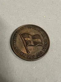 Original illegal mønt WW2