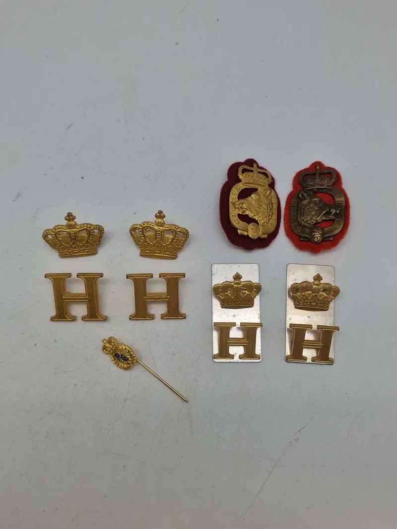 Lot prinsens livregiment mm.