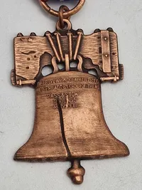 2 stk friheds (march) medaljer
