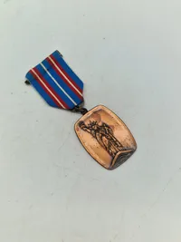 2 stk friheds (march) medaljer
