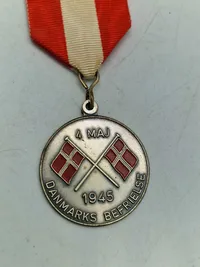 Original dansk befrielses medalje